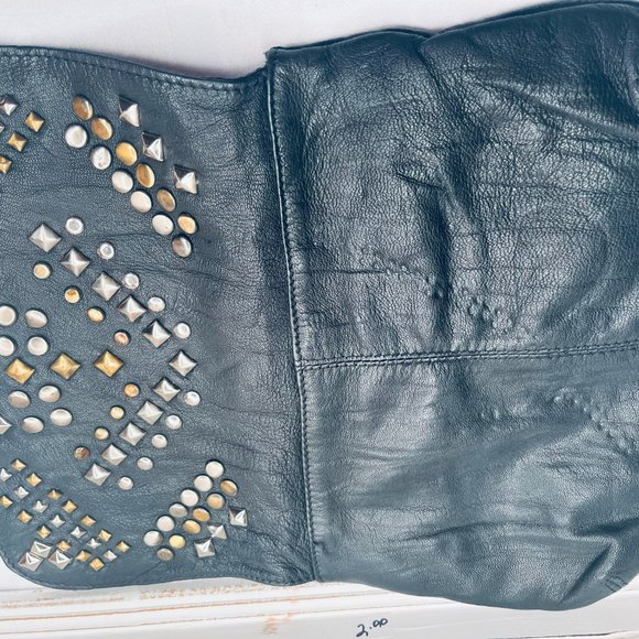 Black Leather Purse - Picture 5 of 5